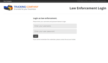 Feature: Law Enforcement Portal